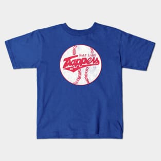 DEFUNCT - Salt Lake Trappers Baseball Kids T-Shirt